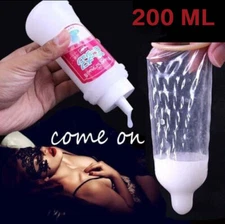 7 OZ Water Based Personal Lubricant Cum Lube Semen Sex Unscented Long Lasting
