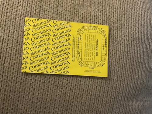 OHIO STATE VS MICHIGAN NCAA FOOTBALL TICKET STUB, NOV 19 1983 MICHIGAN STADIUM - Picture 2 of 2