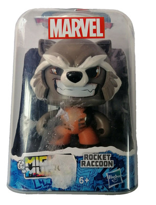 Hasbro Rocket Raccoon n.8 Mighty Muggs Marvel Collectible Action Figure New