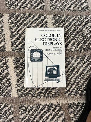 Color in Electronic Displays by Heino Widdel