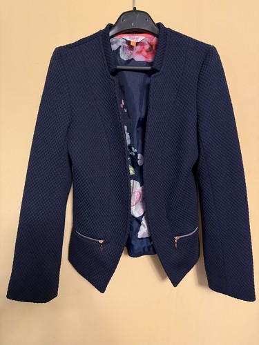 Ted Baker girls age 10yrs navy jacket