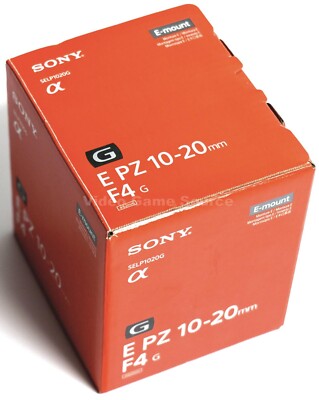 Sony E PZ 10-20mm F4 G APS-C E-Mount Objektiv