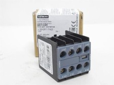 244014 New In Box; Siemens 3RH2911-1FA22 Auxiliary Contact Block; 10A; 600VAC