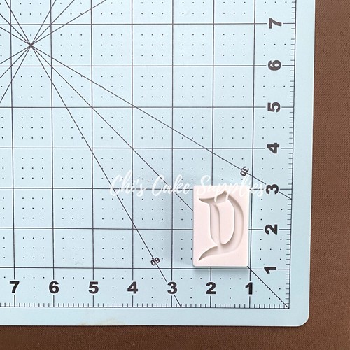 Buchstabe D Silikonform - Bild 6 von 6