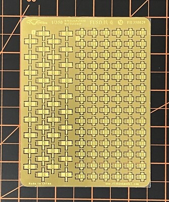 Flyhawk IJN 1/350 Photo Etch Type 96 Single, Twin & Triple Ammunition Boxes