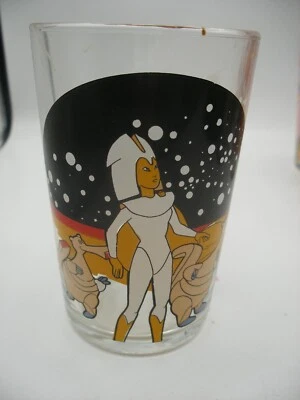 RARE 1986 verre à moutarde French Drinking Glass Les MONDES ENGLOUTIS - Photo 1/4