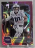 Topps 2025 Bowman University Chrome Josh Hoover TCU #144 Pink Lava Refractor