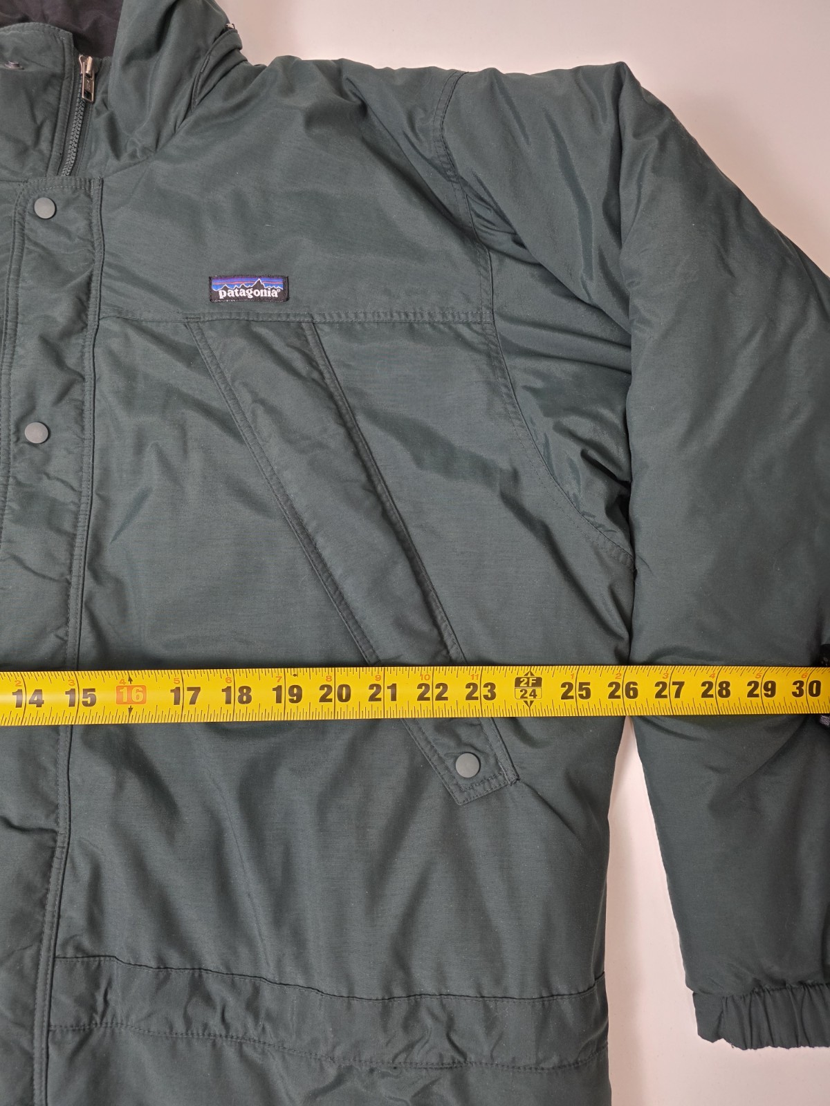 VINTAGE Patagonia Jacket Mens Large Green Das Parka Insulated Puffer 90s Outdoor thumbnail 12