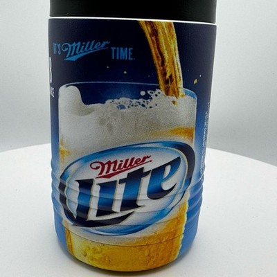 Miller Lite UV Printed full Stainless Steel Beverage Holder Can Insulator Koozie