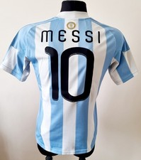 Argentina 2010 - 2011 Home football Adidas shirt #10 Messi size Small Adult