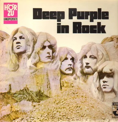 Deep Purple In Rock ORIGINAL HÖRZU, GATEFOLD Harvest Vinyl LP