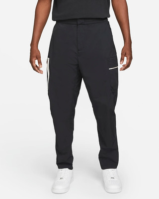 Nike Sportswear Essential Utility Pants Mens 30x28 Black Cargo DM6681-010 Tech