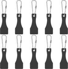 10 Pcs Lottery Ticket Scratcher Scratch Off Tool Plastic Black