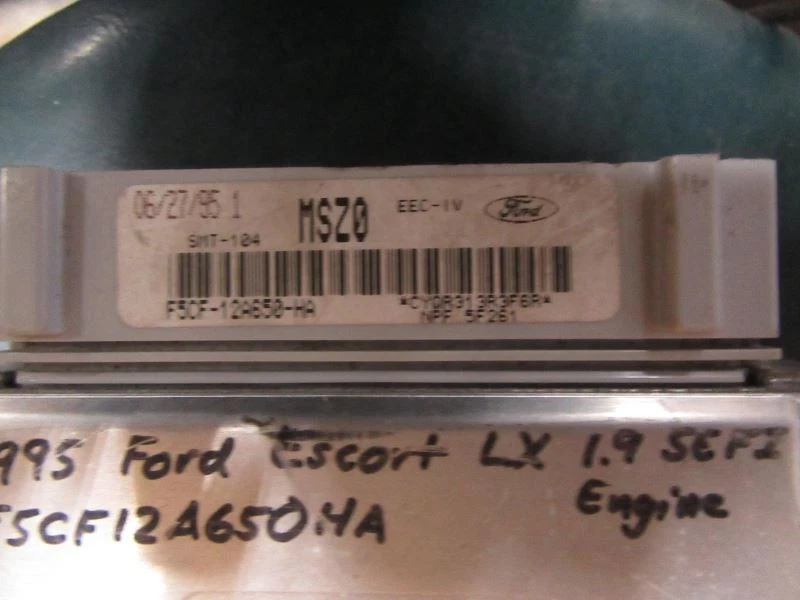 Engine ECM Electronic Control Module 4-116 1.9L SOHC Fits 94-95 TRACER 9712 - Image 2 of 2