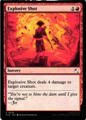 Explosive Shot (0236) 236 Avatar: The Last Airbender: Eternal-Legal MTG NM/M