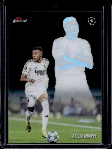 2025-26 Topps UEFA Club Competition Finest Kylian Mbappe Shadow Play #SH-2