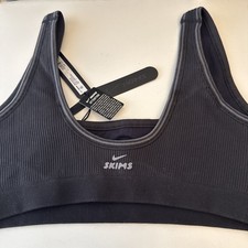 NWT SKIMS X Nike Ribbed Seamless Micro Scoop ...