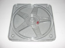 Lot of 2 Noris SUPER 8 400' REELS and PLASTIC CASE FILM Clear 