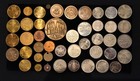HUGE! 45 pc Lot Tokens & Medallions | Various Designs — photo 4
