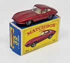 Matchbox Lesney – 32b   Jaguar E Type   1962    (ID#41)