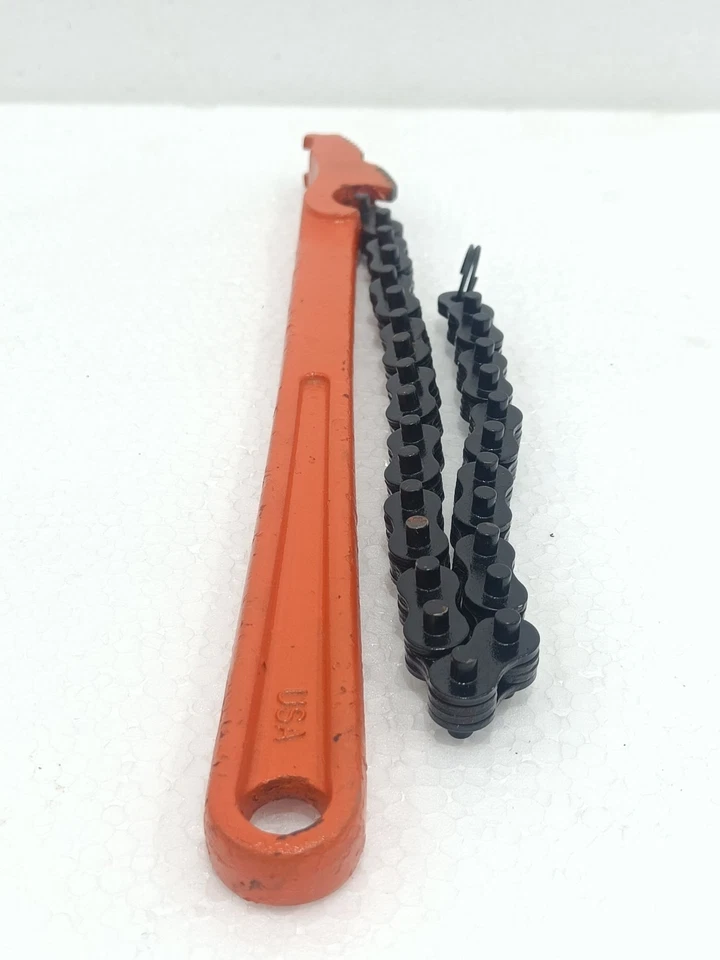 RIDGID C-12 CHAIN WRENCH USA MADE HEAVY DUTY PIPE CHAIN TOOL 31310 FAST SHIP - Image 2 of 4