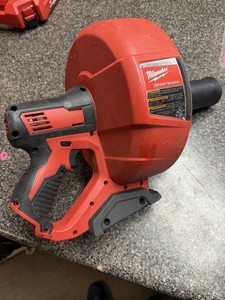 PARTS ONLY-Milwaukee Drain Snake 2571-20 Cable Included Powers On Not Working 77