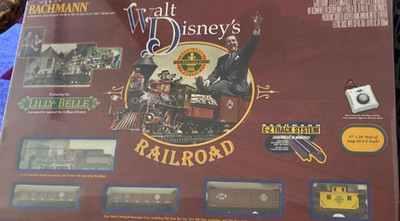 Bachmann Walt Disney's Railroad Lilly Belle HO-Scale Train Set SEALED *