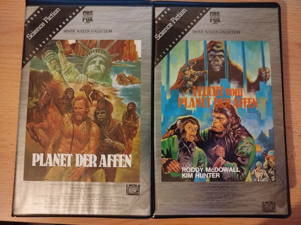 Planet der Affen & Flucht vom Planet der Affen VHS