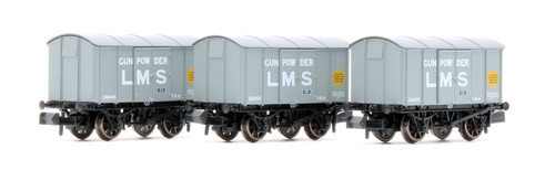 Rapido Trains UK 961006 Not Quite Minks - LMS Acid Triple Pack | Zustand: New