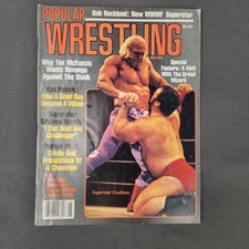 Vintage Popular Wrestling Magazine May 1978 Bob Backlund Grand Wizard Ken Patera