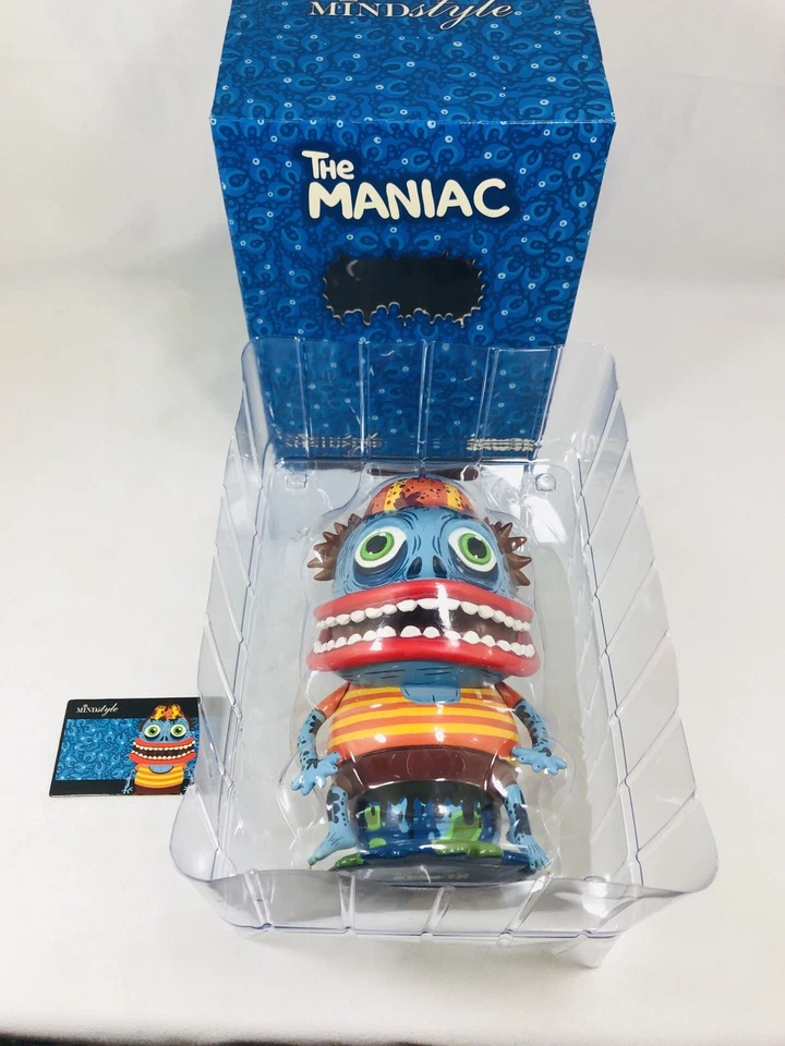 Figura Vinilo SKWAK The Maniac Mindstyle 2007 Edición Limitada Diseñador Arte 0286 Foto 3 de 4
