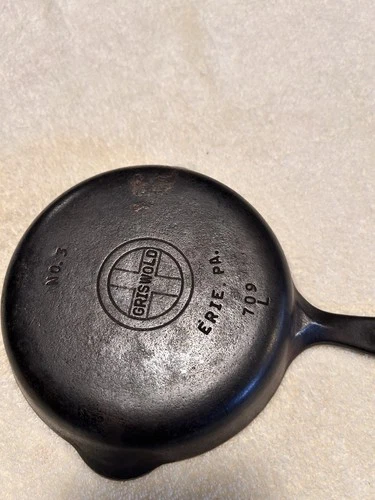 griswold 3 skillet 709
