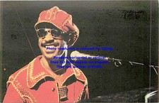 Vintage Original Stevie Wonder Undated Photo by Zimberoff Postcard Unposted .3