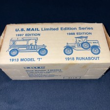 1989 Ertl US Mail 1932 Ford Panel Truck Diecast Bank NEW Limited Edition Postal