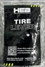 Pair of (2) HEB Bicycle Tire / Tube Change Levers Tool Set - Black