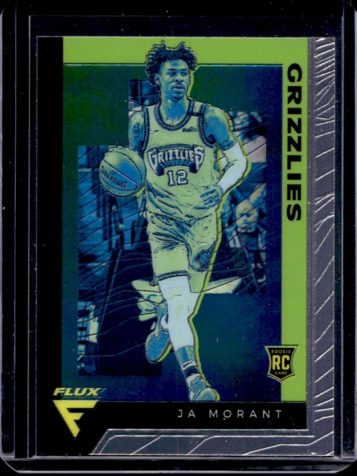 2019-20 Chronicles Ja Morant RC Rookie Flux #595 Grizzlies