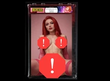Invincible Atom Eve Cosplay Bangers Comics Virgin CUSTOM SLAB