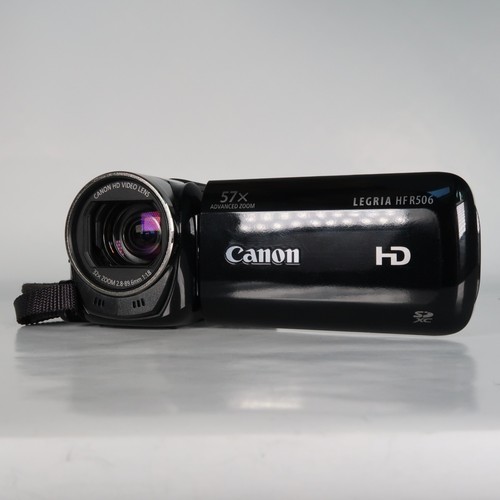 Canon LEGRIA HF R506 Camcorder High HD Digital Video Camera + Case - Excellent - Photo 1 sur 18