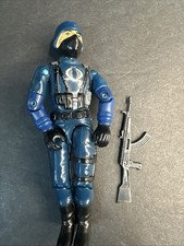 Vintage 1983 GI Joe Cobra Officer   Rifle TIGHT 82-83 V1.5 Nice Logo Swivel