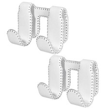Car Seat Hooks for Tesla Model Y Juniper Model 3 Highland , Leather White