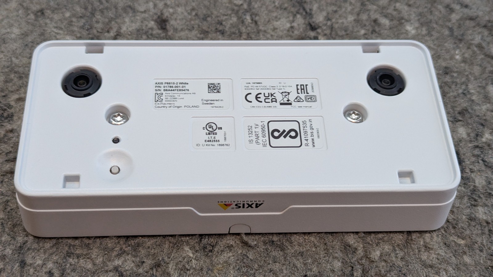 🔥NEW🔥 AXIS Communications P8815-2 3D Ppl Counter WH, 01786-001