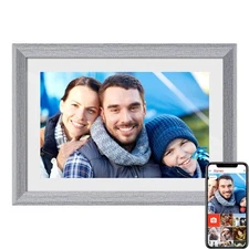FRAMEO Digital Picture Frame WiFi 10.1 inch IPS Touch Screen HD Display,16GB ...