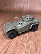 Vintage Processed Plastic Timmee Armored Car Vehicle Tank Army Men