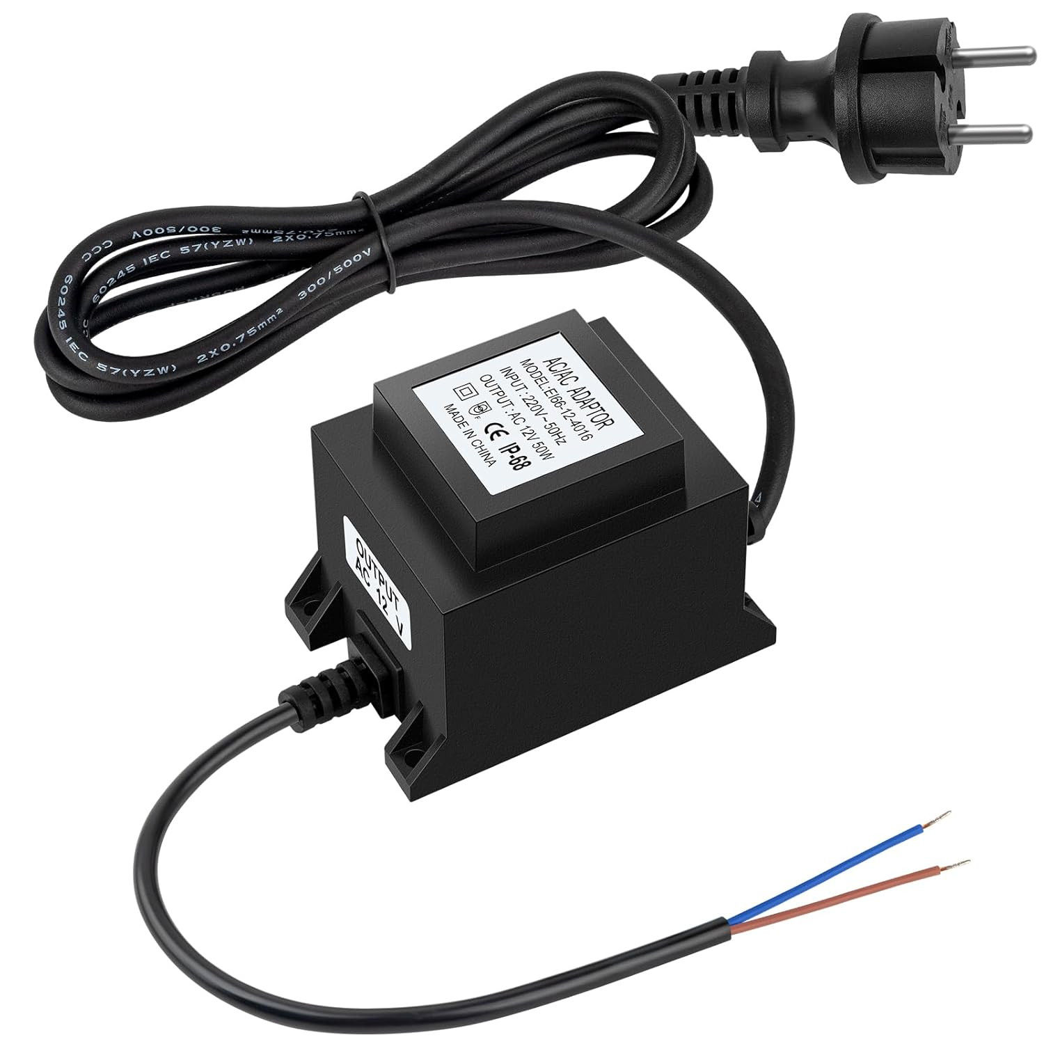 Trasformatore 12V 50W IP68 Impermeabile | Alimentatore LED Esterno Professionale