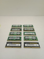 Lot of 10 major Mixed brand 16GB DDR4 PC4-3200 LAPTOP RAM