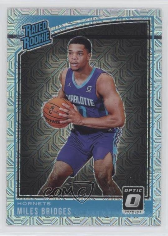 2018-19 Panini Donruss Optic Rated Rookie Choice Prizm Miles Bridges #172 09gn