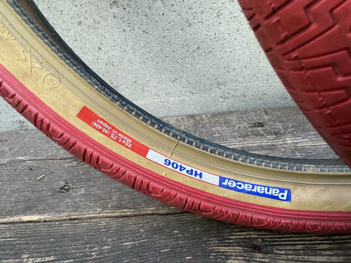 BMX タイヤ　20×1.75 パナレーサー HP406 GT 当時物 Panaracer HP406 20” Bmx Tires And Tubes Red 20x1.75 | eBay