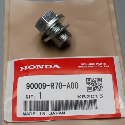#ad #ad OEM For Honda Acura Engine Oil Pan Drain Bolt Plug with Washer 90009 R70 A00 $10.13