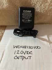 Transformer Ac adapter wd481201000 output: 12vdc Used