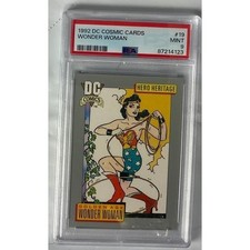 1992 DC Cosmic Cards 19 PSA Graded Golden Age